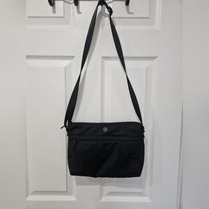 LuluLemon Black Crossbody Bag - Diaper Bag Insert